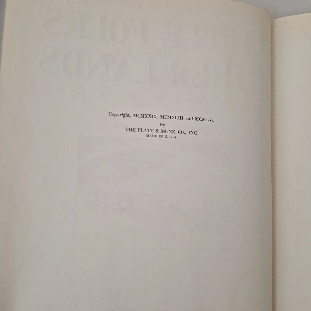 Vintage 1920s Children's Book, Little Folks Other Lands, Deluxe Edition